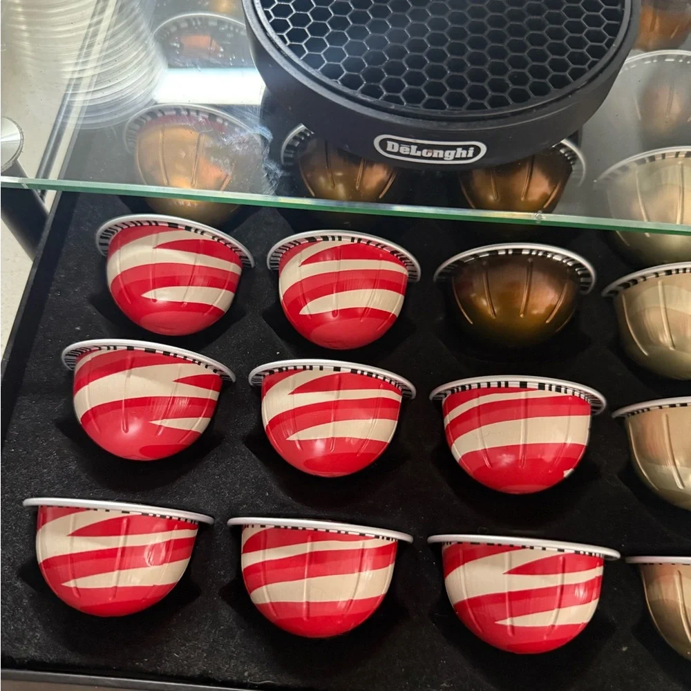 White chocolate and strawberry coffee nespresso pods - Picture 1 of 2